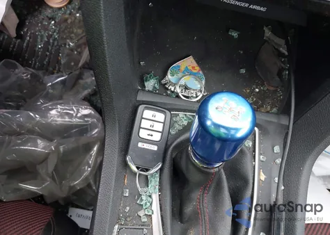 2020 Honda Civic Si Coupe z USA, uszkodzony, nr VIN 2HGFC3A5XLH751069